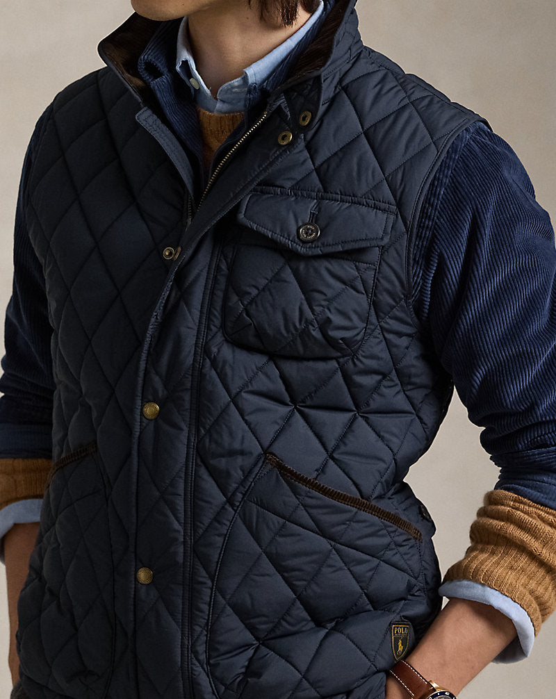 The Beaton Quilted Utility Gilet