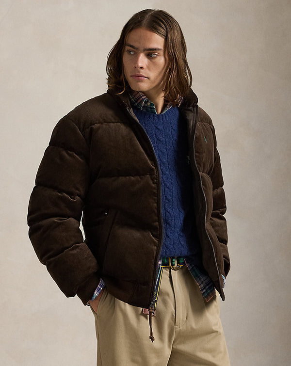 The Wyoming Corduroy Down Jacket