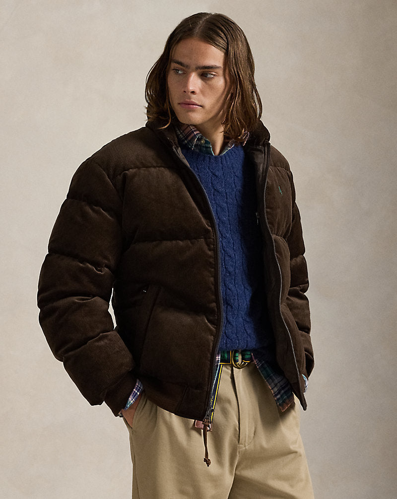 The Wyoming Corduroy Down Jacket