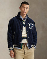 Corduroy Letter Jacket