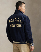 Corduroy Letter Jacket