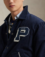 Corduroy Letter Jacket