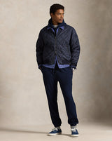 Quilted Jacquard Bomber Jacket
