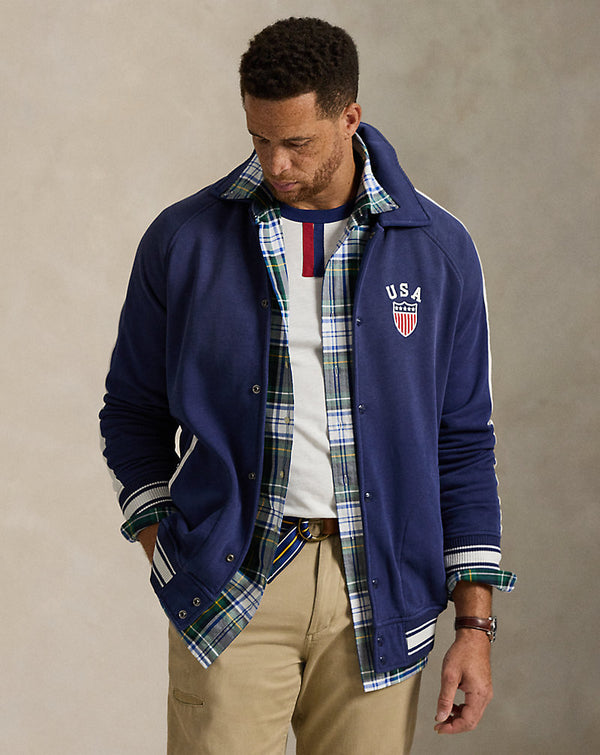 Fleece Graphic Jacket