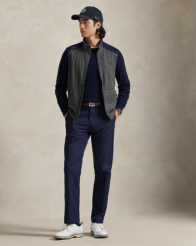 Colour-Blocked Packable Gilet