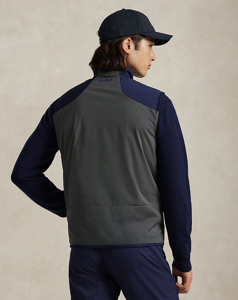 Colour-Blocked Packable Gilet