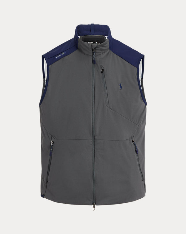 Colour-Blocked Packable Gilet