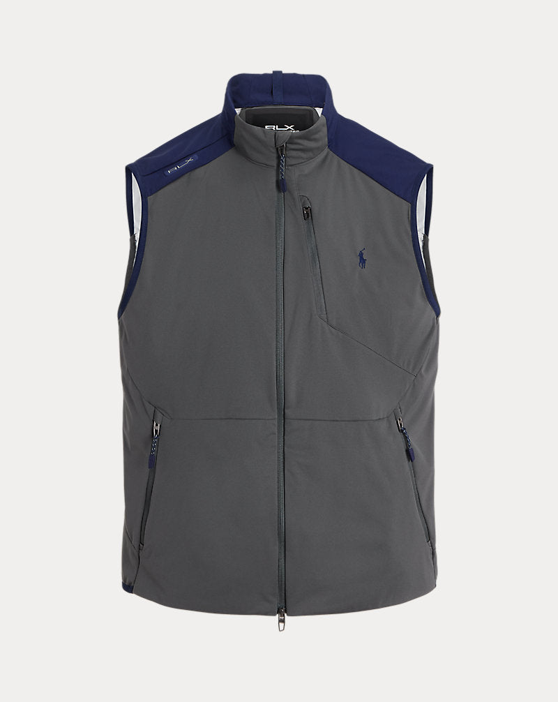 Colour-Blocked Packable Gilet